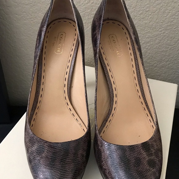 Coach platform heel - Picture 1 of 3
